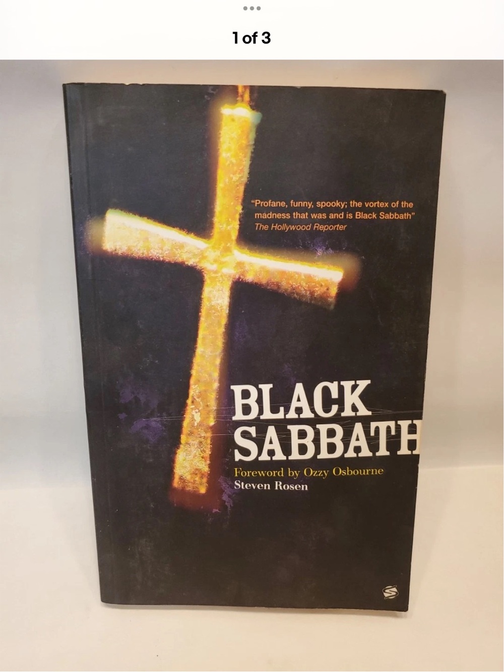Black Sabbath by Steven Rosen Paperback Book Forward By Ozzy Osbourne PB VGC